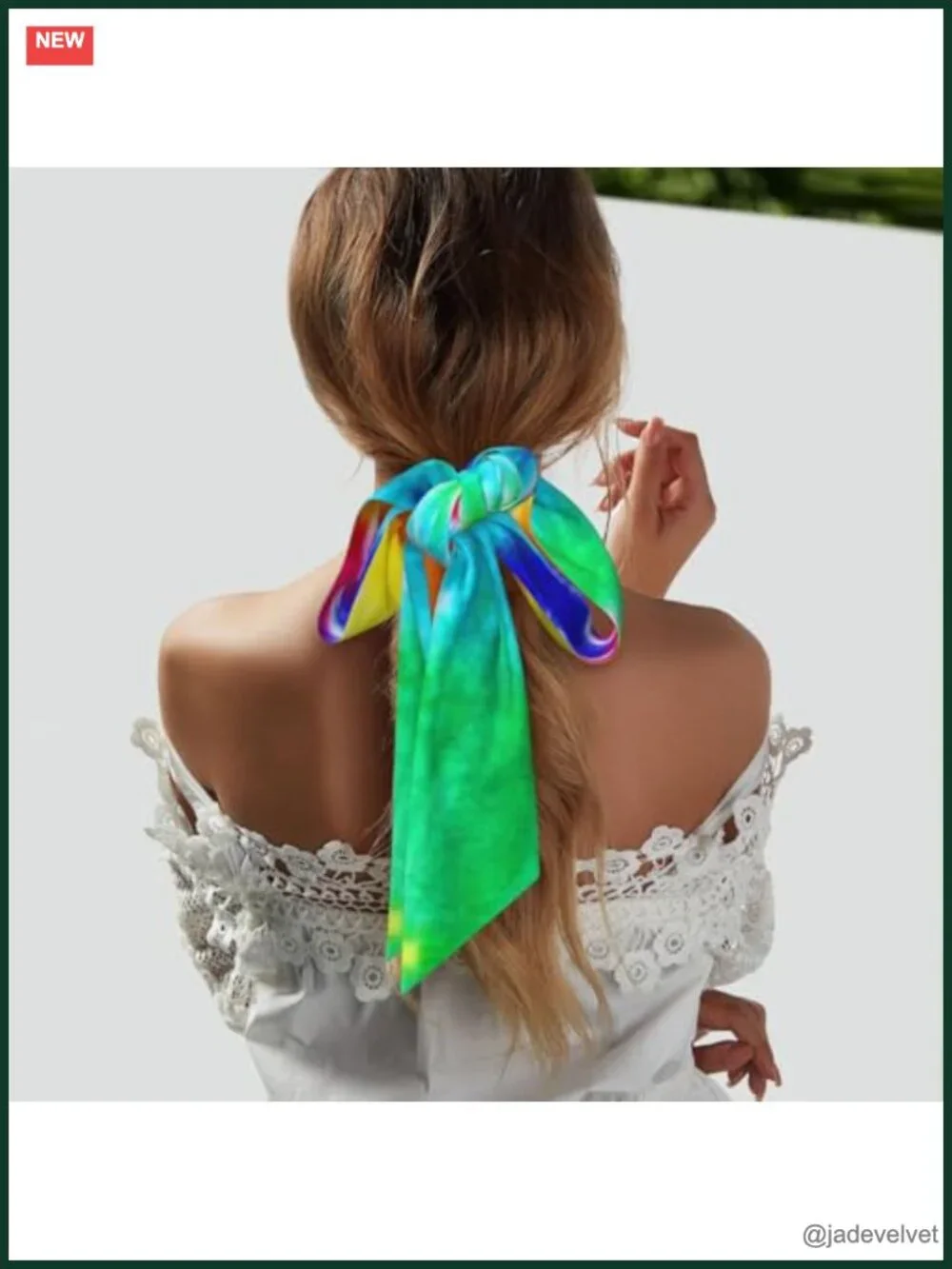 Satin Silk Fashion Scarf Versatile Neckerchief Hair Neck Bandana